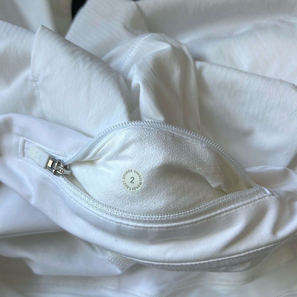 Lululemon Pace Rival MR Skirt *Long WHT 2